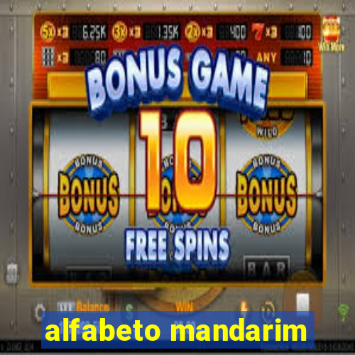 alfabeto mandarim